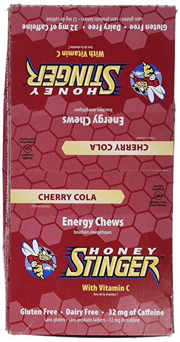 Honey Stinger Organic Energy Chews, Cherry Cola, 12 Count