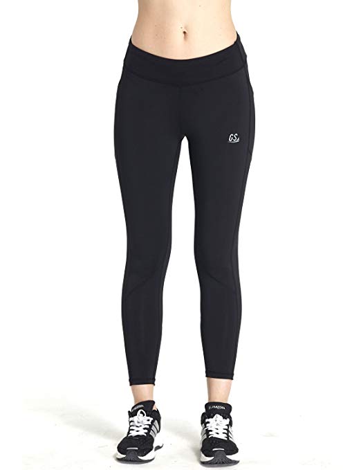 Goodsport Women's Moisture-Wicking Fitted Cropped Legging