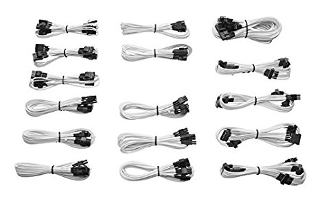 Corsair CP-8920050 Standard Power Cable Kit, White