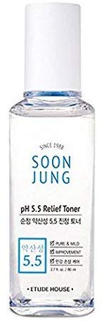 Etude House Soonjung Ph 5.5 Relief Toner 80ml