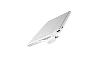 Recharge 5000 Ultrathin iPhone 6  Silver/White - Recharge UltraThin Power On The Go