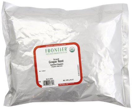 Frontier Ginger Root Ground Organic 1 Pound