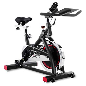 JOROTO Indoor Cycling Bike Trainer - Professional Exercise Bike Stationary Bike for Home Cardio Gym Workout