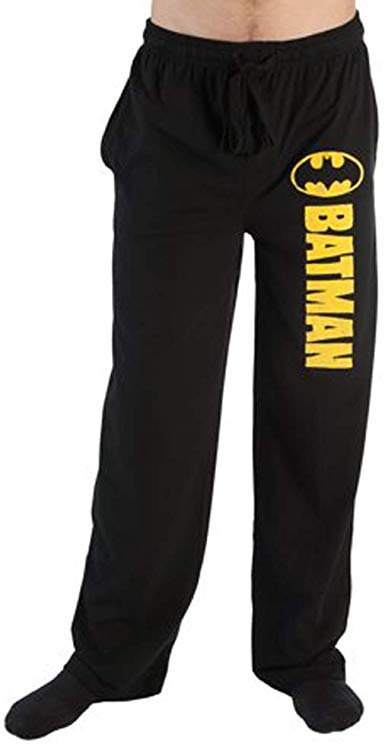 DC Comics Mens Batman Super Hero Pajama Lounge Pants