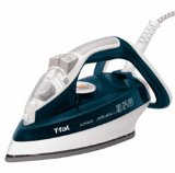 T-fal FV4476 Ultraglide Easycord Auto Shut Off Steam Iron with Ceramic Scratch Resistant Non-Stick Soleplate Anti-Drip and Scale System 1700-Watt Blue