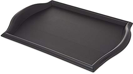 Carlisle 1217BT03 Bistro Plastic Café Tray, 12" X 17", Black