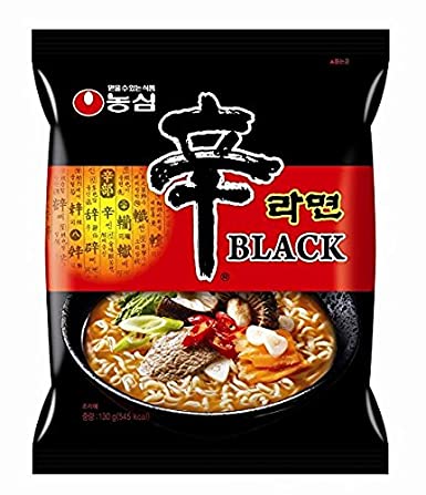 NongShim Shin Black Noodle Soup, Spicy, 20Pack (4.58 oz Each ) Fdlwd