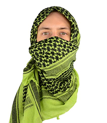 Mato & Hash Military Shemagh Tactical 100% Cotton Scarf Head Wrap