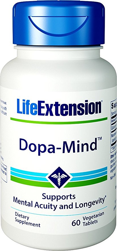 Life Extension - Dopa-Mind - 60 Vegetarian Tablets