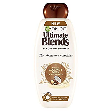 Garnier Ultimate Blends Coconut Milk Dry Hair Shampoo, 400 ml