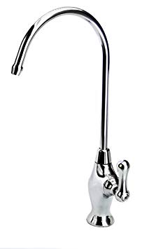 Deluxe Long Reach Ceramic Valve Quarter Turn Tap. Classic European Style. Fits all Water Filter Systems & Reverse Osmosis Systems