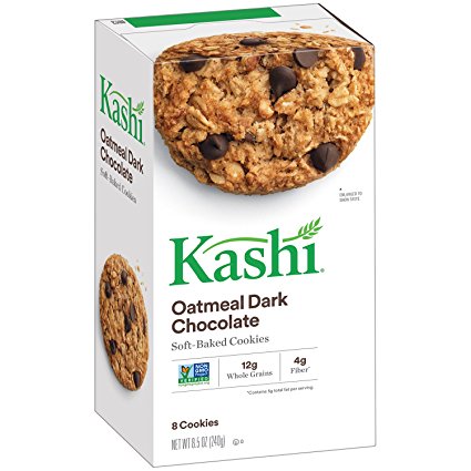 Kashi TLC Oatmeal Dark Chocolate Cookies, 8.5 Oz