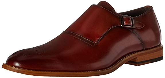 Stacy Adams Men's dinsmore Plain Toe Monk Strap Slip-On Loafer