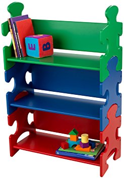 Kidkraft Puzzle Book Shelf - Primary