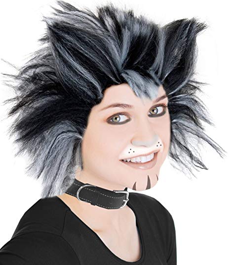 Cats Musical Wig Black Cats Costume Wig Cats Musical Costume Wig