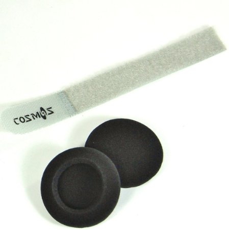 COSMOS Quality Replacement 2-Inch 50mm Foam Pad Earpad Cover Cushion 4 Pairs for Sennheiser PX100 Sony MDR-G57 Headphones  cosmos cable tie