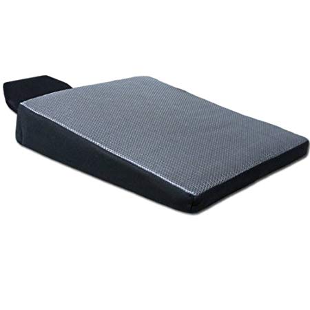 Yupbizauto New Breathable Mesh Fabric Comfortable Ergonomic Car Seat Cushion -Grey