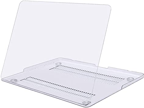 MOSISO Plastic Hard Shell Case Snap On Cover Only Compatible with MacBook Pro 15 inch Case with Retina Display (Model: A1398, Older Version, 2015 - end 2012 Release), Clear