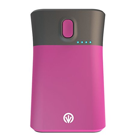 iFrogz Golite Traveler, 9000mAh Portable Charger and Flashlight for Smartphones, and Tablets - Retail Packaging - Pink