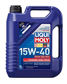 Liqui Moly 2044 Touring High Tech Diesel 15W-40 Motor Oil - 5 Liter Jug