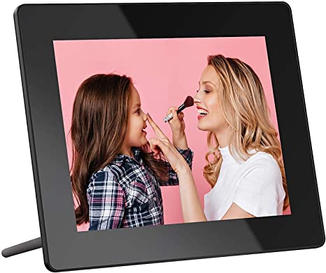 Dragon Touch Digital Picture Frame, 8-Inch Wi-Fi Digital Photo Frame with IPS Touch Screen HD Display, 16GB Storage, Share Photos via App, Email, Cloud, Support USB Drive/SD Card - Classic 8