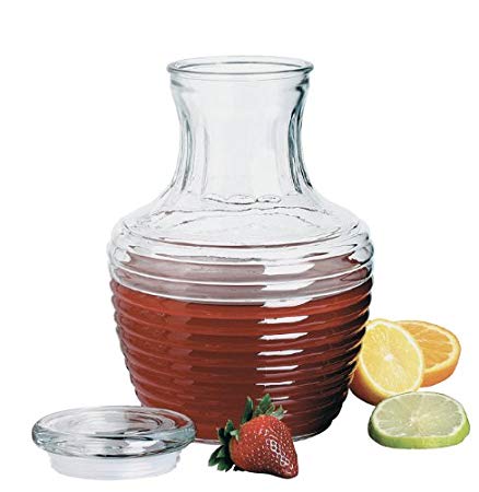 Anchor Hocking 79013 Chiller Glass Pitcher with Lid, 64-Ounce