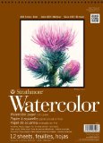 Strathmore 400 Series Cold Press Wire Bound Watercolor Pad 9 x 12 Inches ST440-1