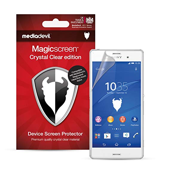 MediaDevil Sony Xperia Z3 Screen Protector - Crystal Clear Edition [2-Pack]