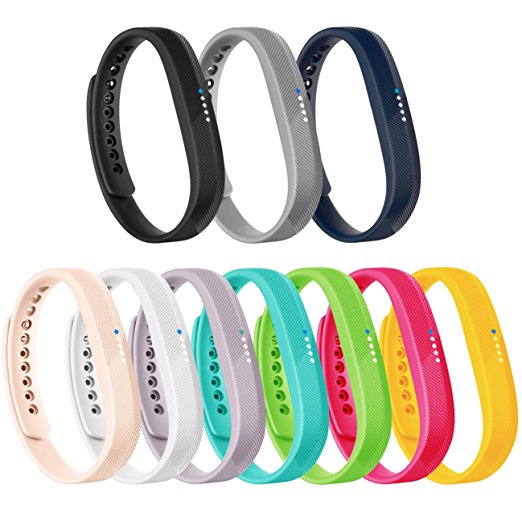 Vancle Fitbit Flex 2 Bands, Adjustable Comfortable Replacement Sports Accessories Wristbands for Fit bit Flex 2