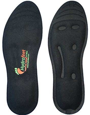 ! - Hydrofeet Dynamic Liquid Massaging Orthotic Insoles - Best Shoe Inserts - Arch Support and Foot Pain Relief - Premium Glycerin Filled Insert - Absorbs Shock - Therapeutic Foot Massage for Plantar Fasciitis - Flat Feet to Happy Feet -3 Year Guarantee (XS (Women 5-7))