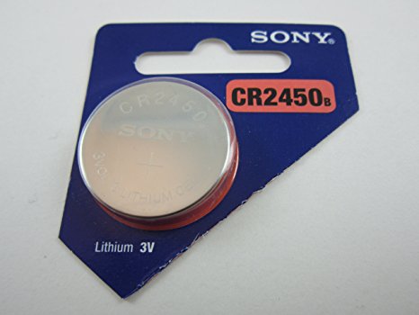 Sony 1x CR2450 BR2450 CR 2450 - 3V Lithium Button Cell Battery Batteries - Official Genuine Sony