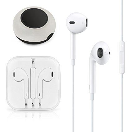 Earbuds Wired Earphones Built - in Mic Headphones for iPhone iPad iPod Laptops and all 3.5mm Devices with Carry Case