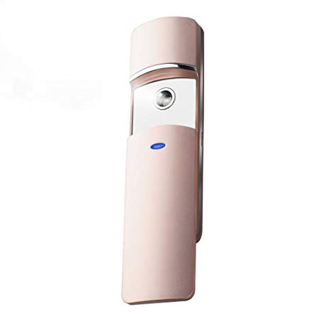 Nano Handy Mist Spray Atomization Rechargeable Handy Nano Facial Steamer Mist Whisper Quiet No Fumes/Irritation
