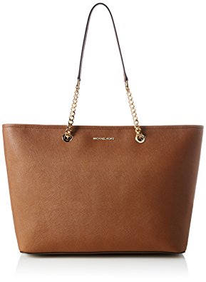 Michael Kors Women's Jet Set Travel Medium Saffiano Leather Tote Bag