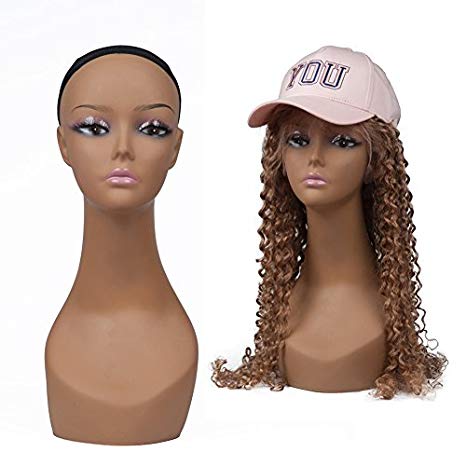 L7 MANNEQUIN Womens 18" Life Style Plastic Mannequin Model Head for Display Wigs Caps Sunglasses PD3R-24