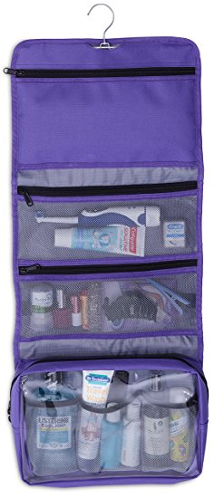 Hanging Makeup Organizer Cosmetic Travel Bag, Hanging Toiletry Bag, Large