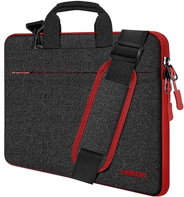 Hseok 13 14 15 16 17 Inch Laptop Case Briefcase with Handle, Waterproof Protective Case