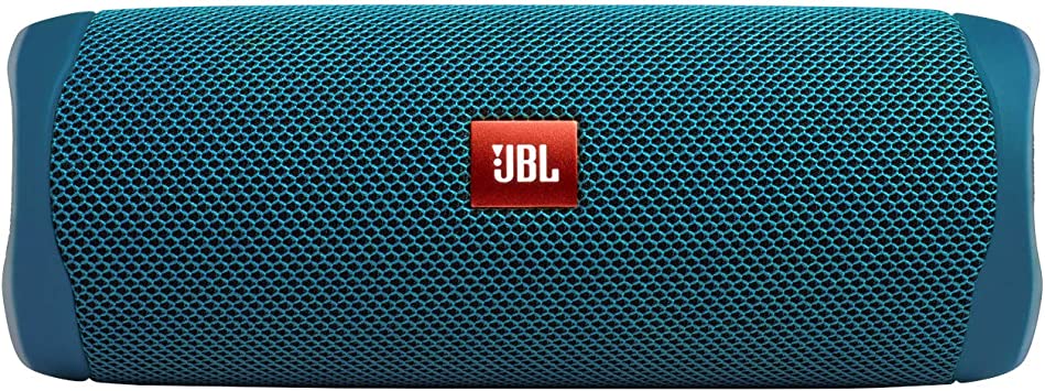 JBL Flip 5 Eco Portable Waterproof Wireless Bluetooth Speaker Made From 90% Recycled Plastic - Ocean Blue