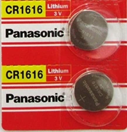 Panasonic Battery - 2 Pieces- CR1616 3V 3 Volt Lithium Coin Size Battery