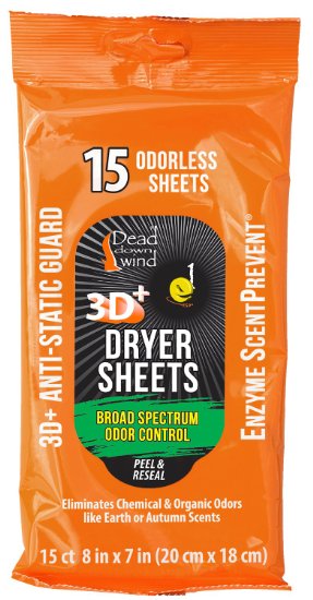 Dead Down Wind Dryer Sheets 15 Pack