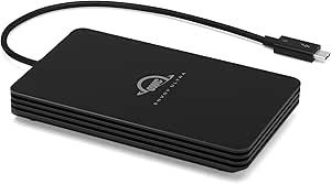 OWC 2TB Envoy Ultra Thunderbolt 5 Portable SSD Enclosure External Drive, Ultra Fast with TB5 Transfer Rates Over 6000MB/s, TB3, TB4 and USB4 Compatible, Works with Mac and PC