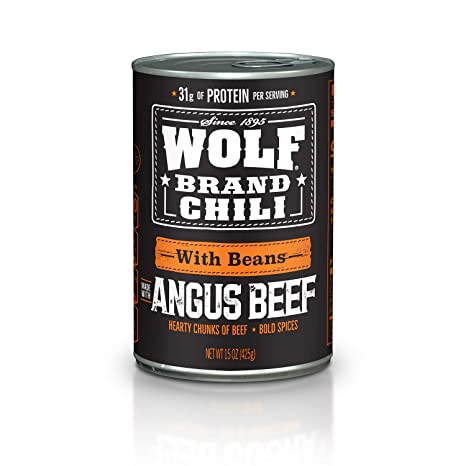 Wolf Brand Chili, Angus Beef, With Beans,15 oz