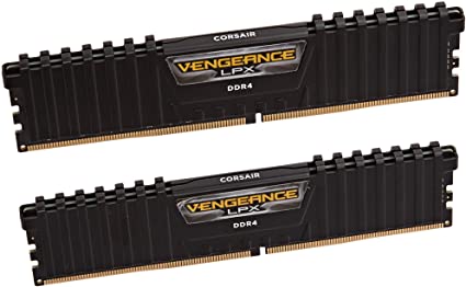 Corsair Vengeance LPX 64GB (2x32GB) DDR4 3600(PC4-28800) C181.35V Desktop Memory - Black