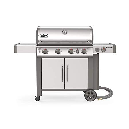 Weber 67006001 Genesis II S-435 NG Grill, Stainless Steel