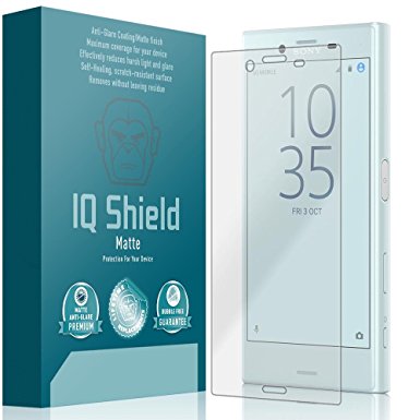 Sony Xperia X Compact Screen Protector, IQ Shield Matte Full Coverage Anti-Glare Screen Protector for Sony Xperia X Compact (F5321) Bubble-Free Film