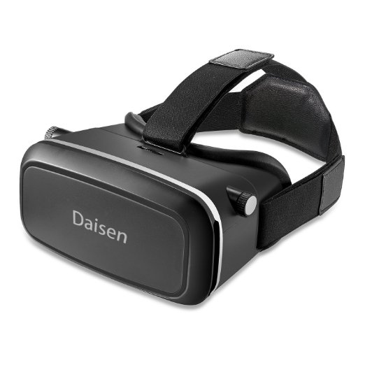 2016 New Daisen-tech Version 3D VR Virtual Reality Glasses Headset , Suitable for Google, iPhone, Samsung Note, LG, Huawei, HTC, Moto 4.5-6.0 inch screen smartphone