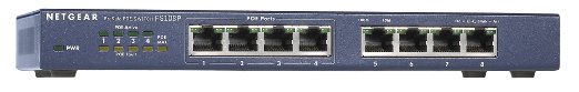 NETGEAR ProSAFE FS108PNA 8-Port Fast Ethernet PoE Switch with 4 PoE Ports 53W (FS108PNA)