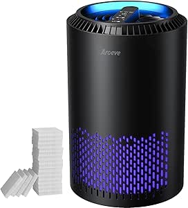 AROEVE Air Purifier with 20 Pack Aroma Pads