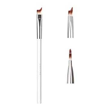 Handcrafted Angled, Winged Eye Brush. One Touch Cat Eye - UNDONE BEAUTY Eye Shadow   Liner Brush. For Precise Outer Eye & Lash Line Definition. Soft & Durable Bristles. Vegan & Cruelty Free.