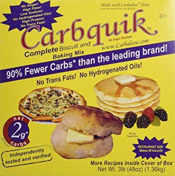 Carbquik Baking Biscuit Mix 3 lbs (2 Pack) DFGN